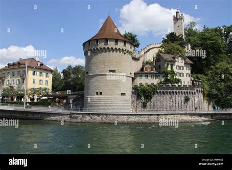 Die Museggmauer und ihre neun Türme in Luzern